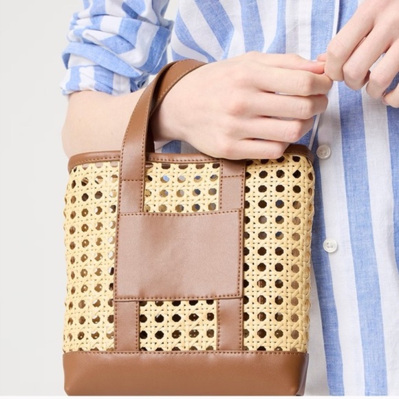 J Crew Mini Tote Bag - Picture 3 of 7